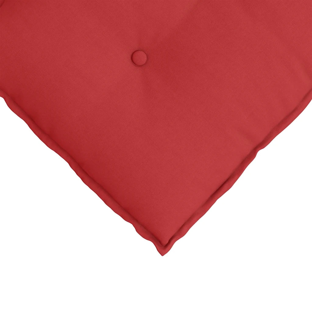 Cuscino per Schiena | Cuscino dorsale Rosso 100 x 19 x 50 cm Tessuto