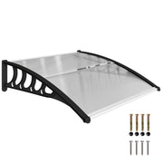 Tettoia Policarbonato Esterno ¨C Xylo ¨C Trasparente 103x96.5x27cm