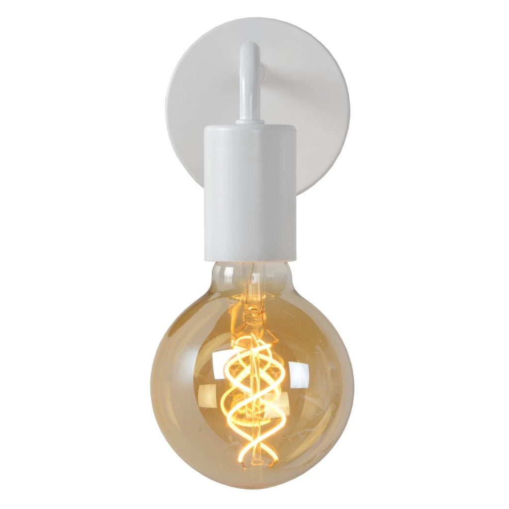 Applique Lucide Scott bianca metallo E27 40W 45265/01/31