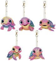 Decorazioni per la stanza dei bambini - 5 pezzi - Hanger per chiavi in diamante - Accessori per la casa - Regali per bambini - Modelli per decorazione
