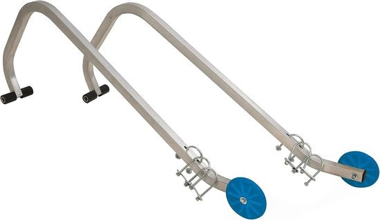 Set di supporti per scala - 1015 mm Argento - Piedini scala