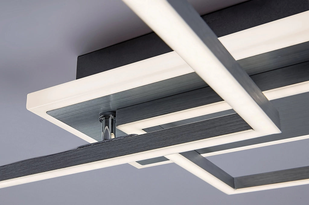 Plafoniera LED Rabalux Athelstan 40W argento 4000K