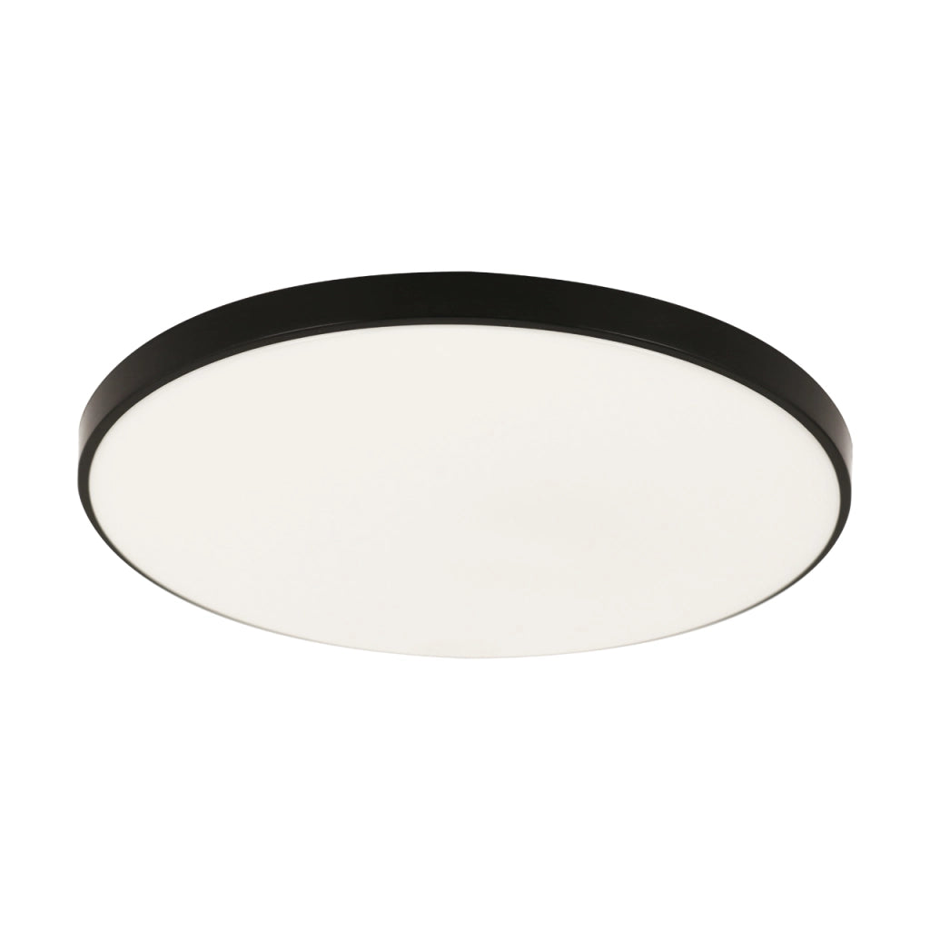 Plafoniera bagno Struhm Dowbor tonda Ø27 nero LED 18W