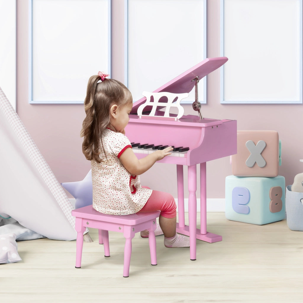 Piano per Bambini ¨C zephmum ¨C MDF Rosa