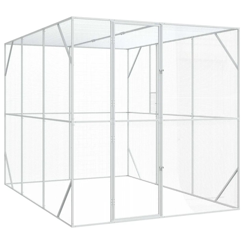 Gabbia per uccelli Antracite 210 x 304 x 213 cm Acciaio zincato 3325161