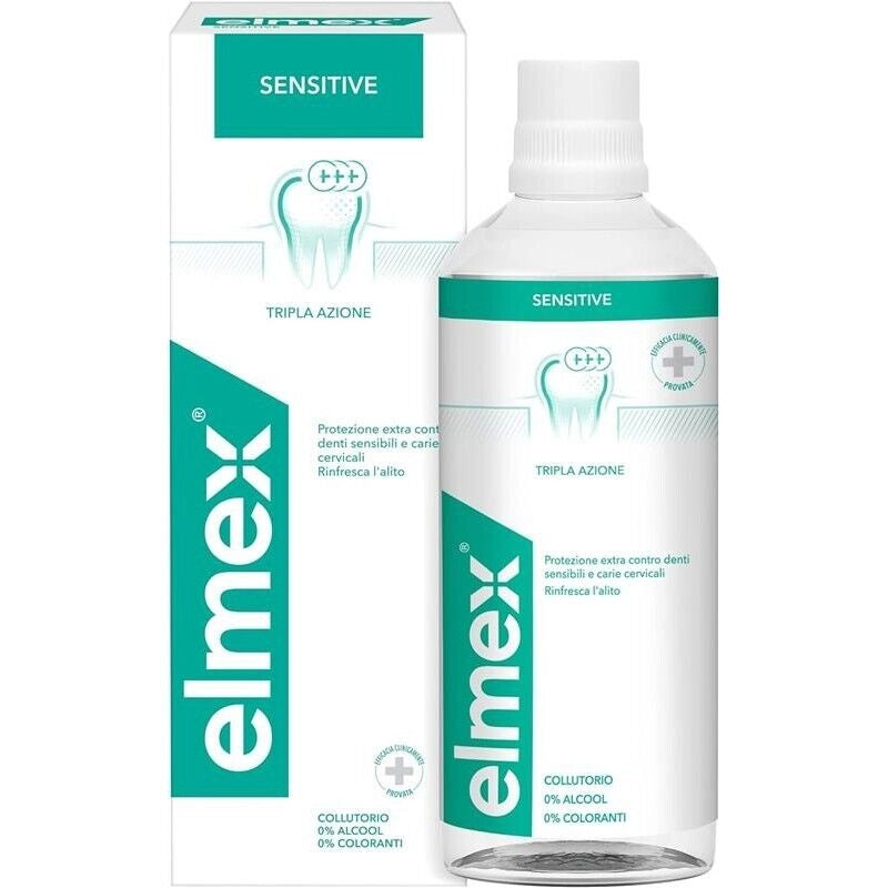 ELMEX COLLUTORIO SENSITIVE DA 400ML TRIPLA AZIONE SENZA ALCOOL