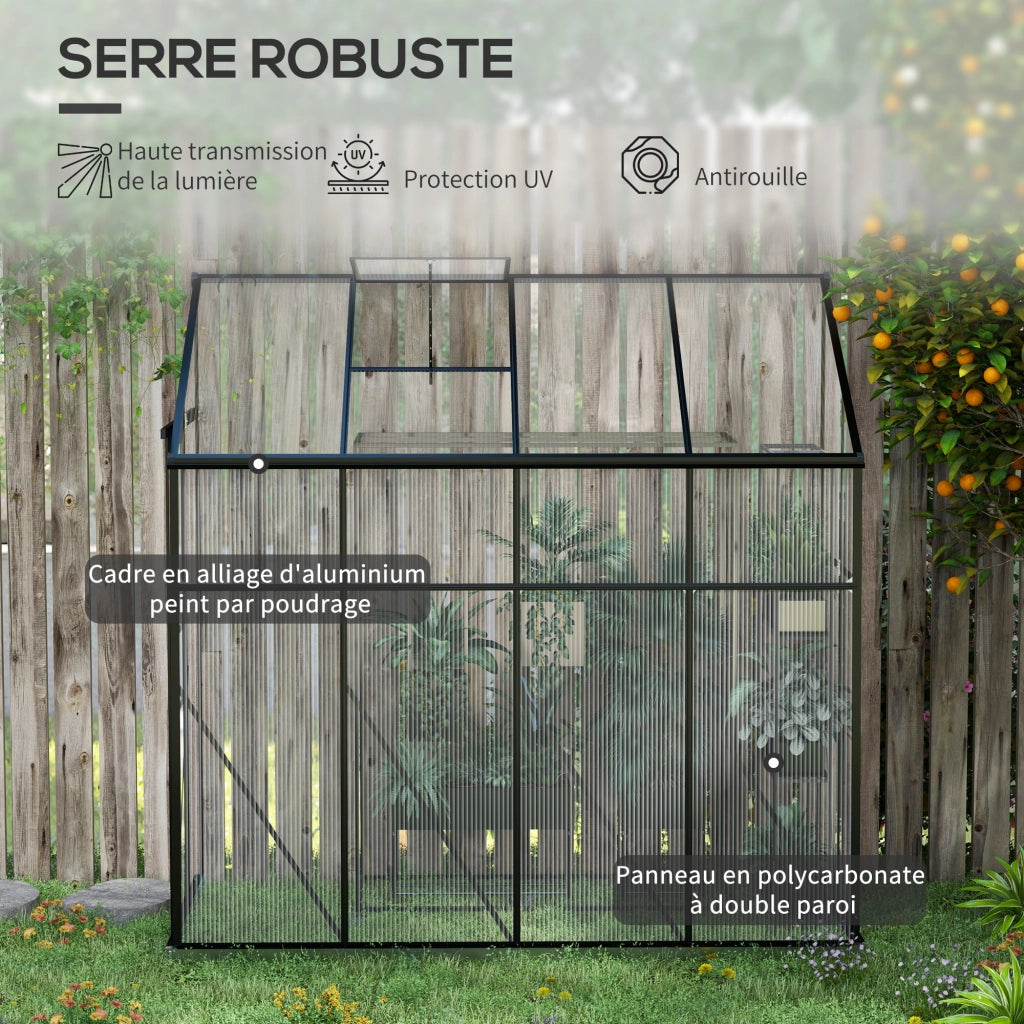 Serra da giardino ¨C Minimal ¨C 127x253x240 cm nero