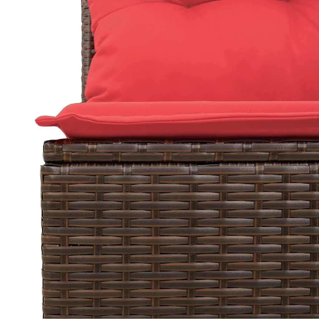 Set Divano da Giardino 9 pz polyrattan 3359343
