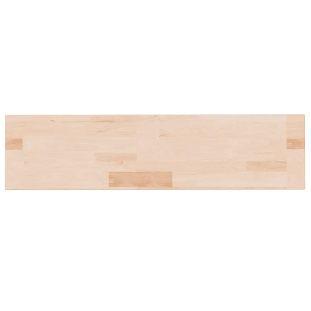 Mensola | Ripiano | Scaffale 80x20x2,5 cm Legno Massello di Rovere Non Trattato