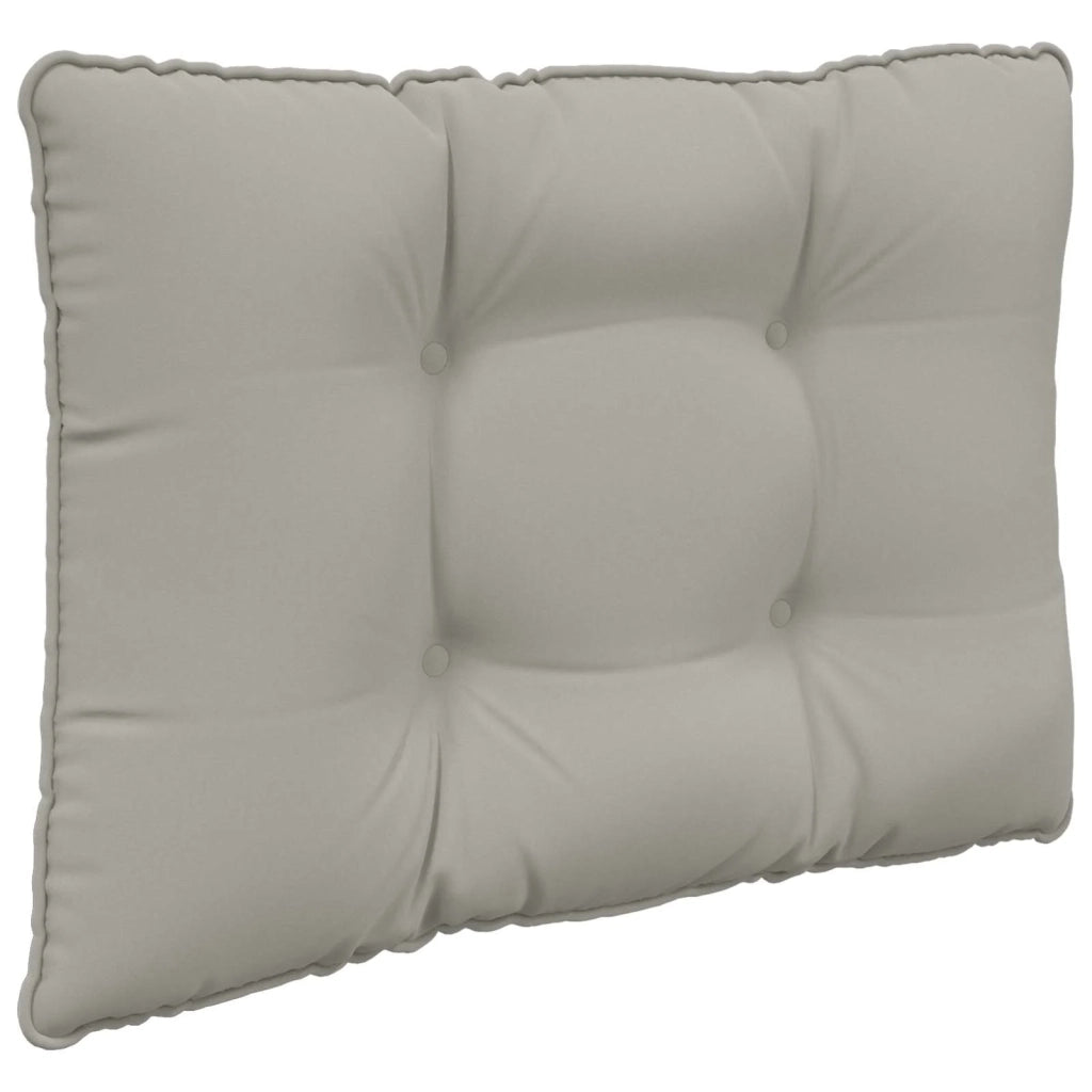 Cuscino per divano da esterno 2 pcs Grigio Poliestere 900779