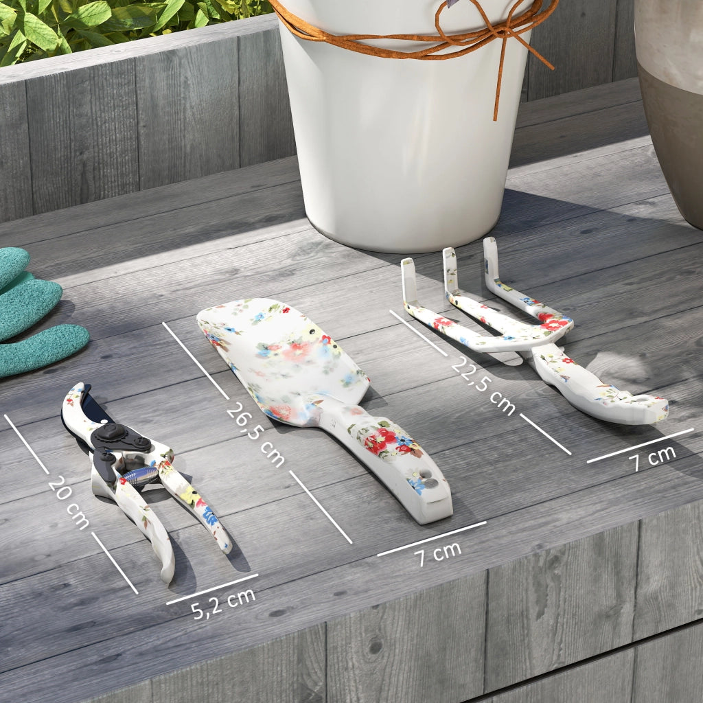 Set Giardino 3 Pezzi ¨C Zephmum ¨C Metallo