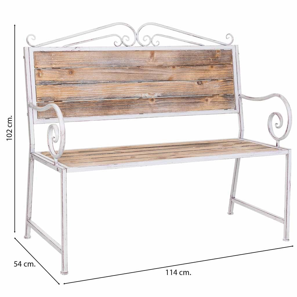 Panca grigio 114x54x102