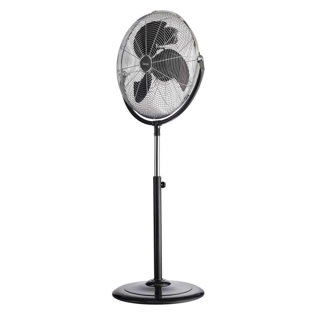 Bimar Ventilatore Piantana VPS58, Alta Velocità, Altezza Regolabile, 45cm 3 Pale Motore 100W