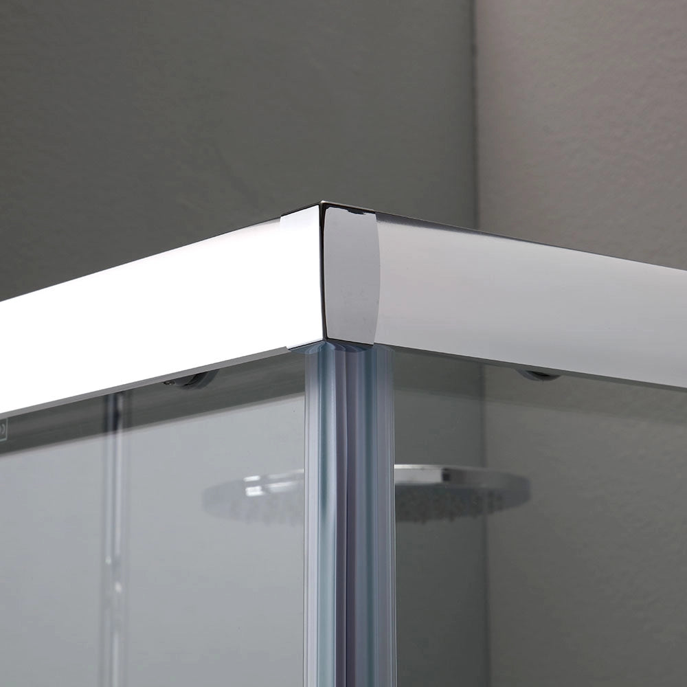 Box doccia 80x80 trasparente scorrevole