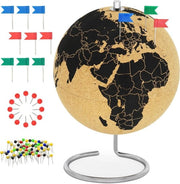 Globus Educativo in Bambù - Regalo Educativo - 25 cm