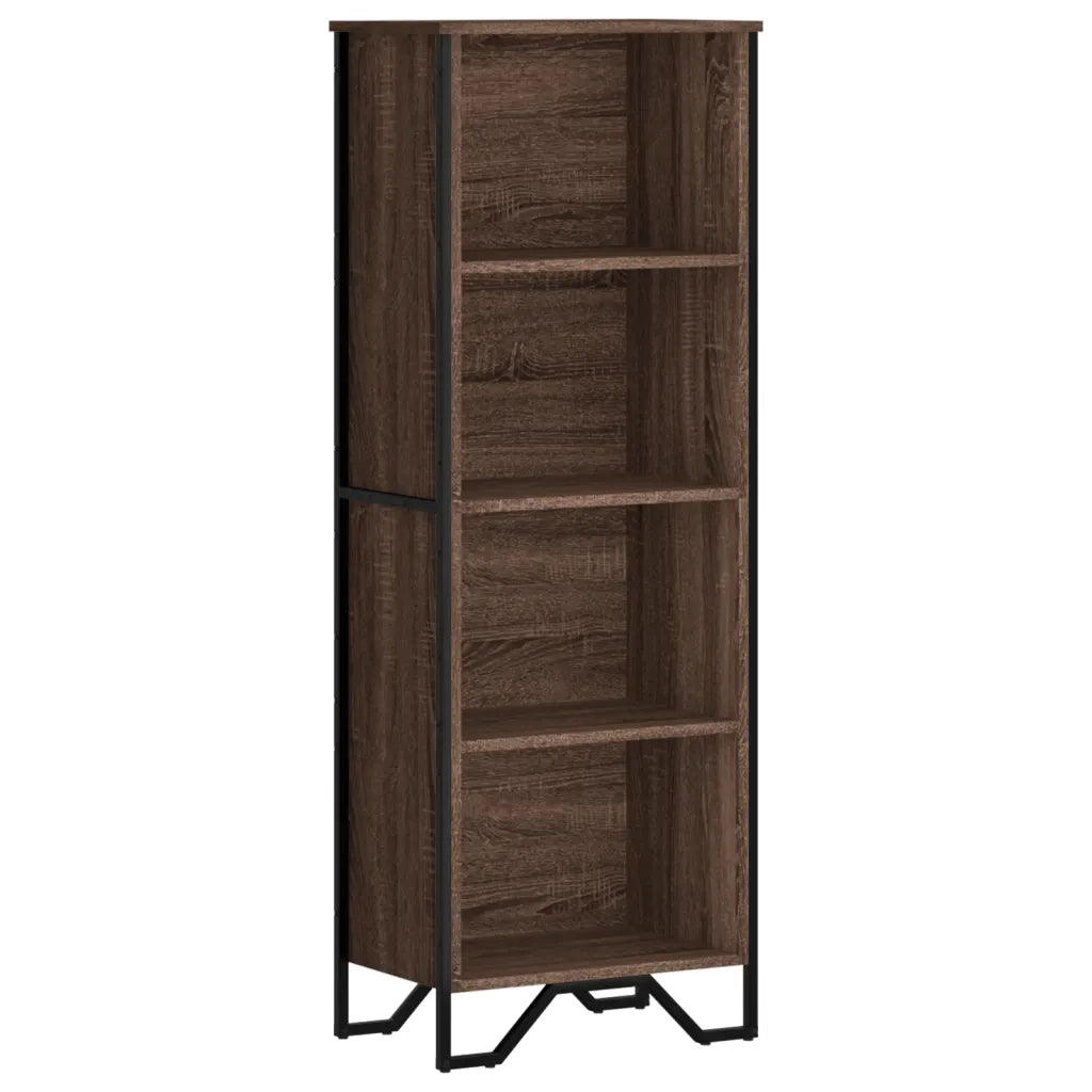 Libreria Rovere Marrone 50x31x137,5 cm in Truciolato 848613