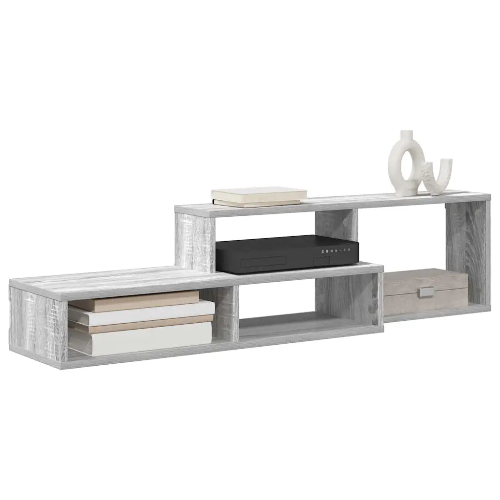 SupportoperTVaparete 120x25x28,5cm Legno multistrato 889898