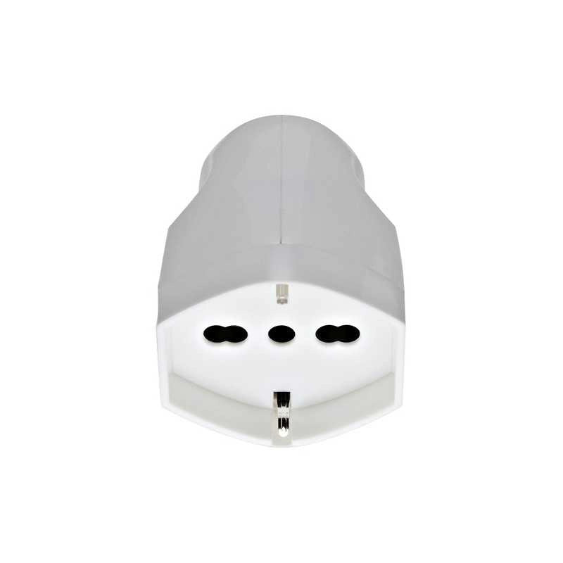 00225.B Presa Mobile Sicury 2P+T 16 a 250 V~ Universale Bianco
