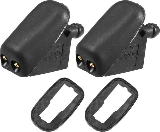 Spazzolino per parabrezza - 2 pezzi - Impermeabile - Plastica - Leggero - Resistente alla corrosione - Spazzolino per parabrezza Raccoglitore di nebbia per parabrezza