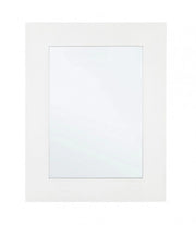 Specchio Rettangolare Legno Bianco Moderno da Parete 72x92 - YOUNG