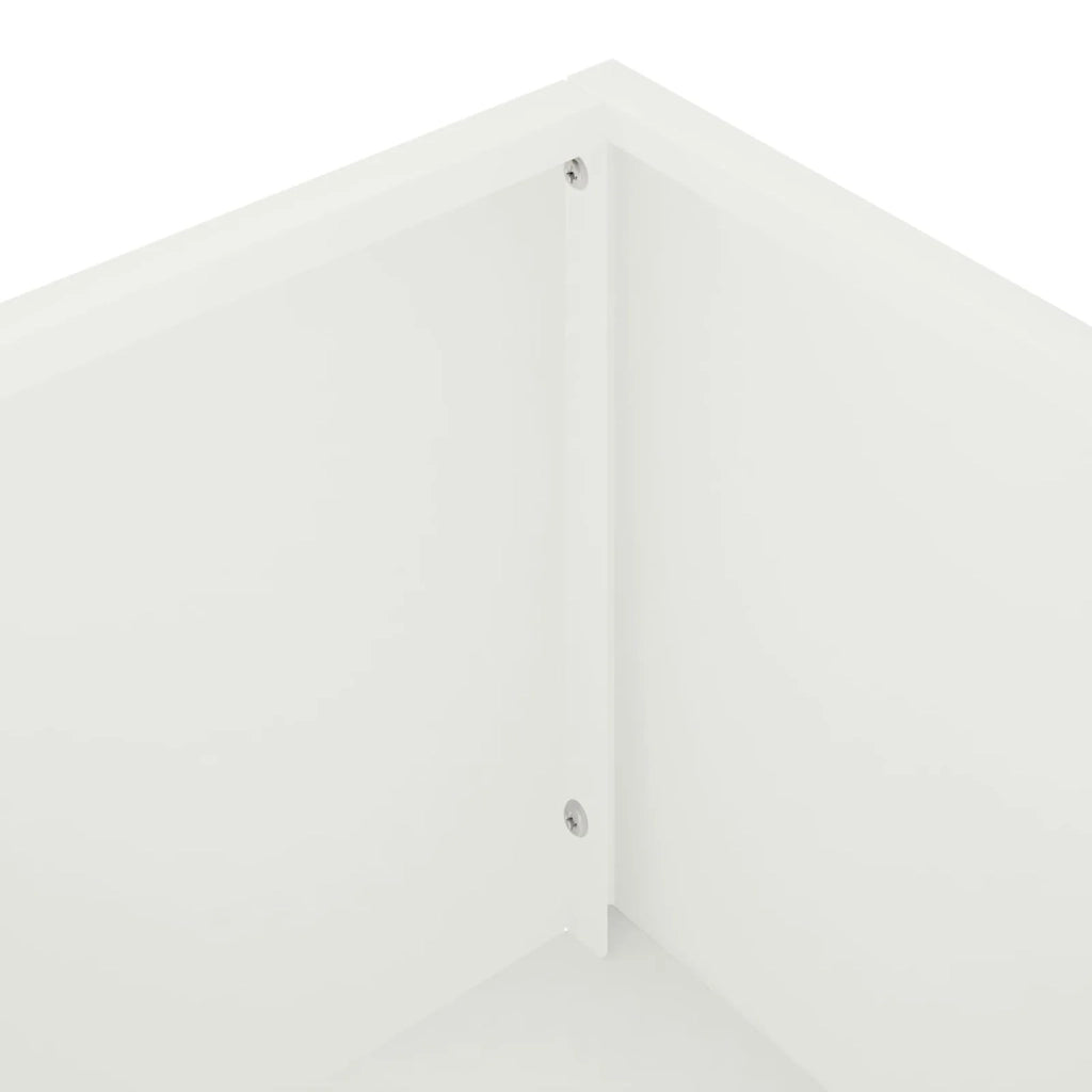 Vaso da giardino Bianco 100 x 20 x 49 cm 8005850
