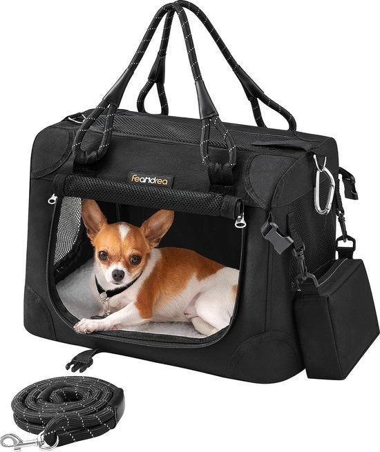 Box per cani pieghevole Dimensione S nera classica