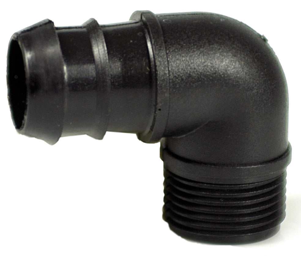 RACCORDO FILETTATO A GOMITO PER TUBO IN POLIETILENE MASCHIO  mm. 16x1/2 100.00 pz