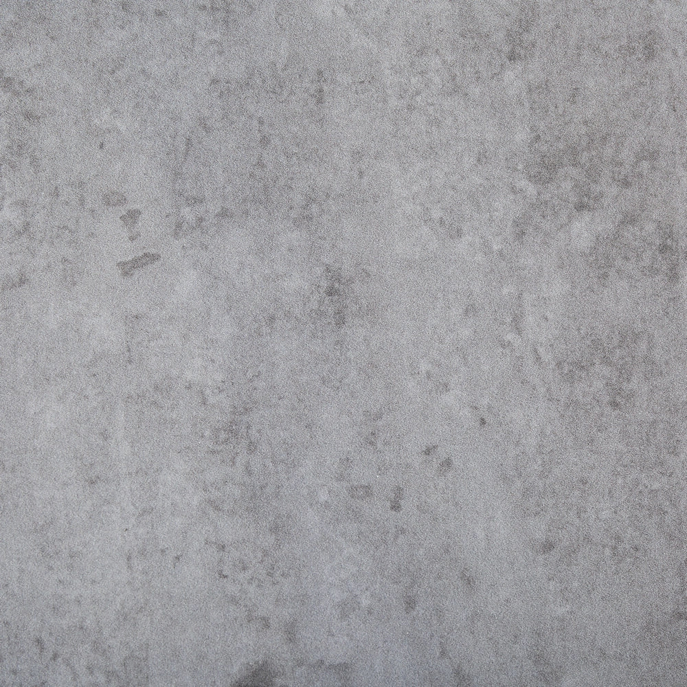 Tavolo da giardino in alluminio e vetro nero e grigio ⌀ 120 cm