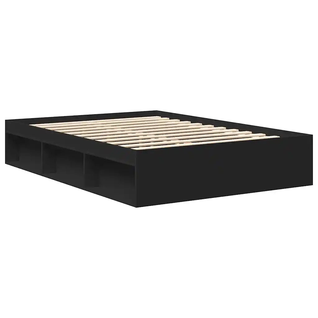 Giroletto-Struttura Letto in Nero 120x200 cm