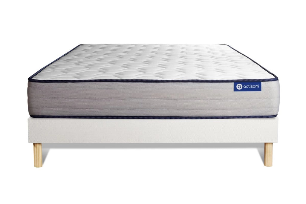 Kit rete e materasso Actiflex form 135x200cm - Spessore : 22cm - Molle insacchettate e memory foam - rigido