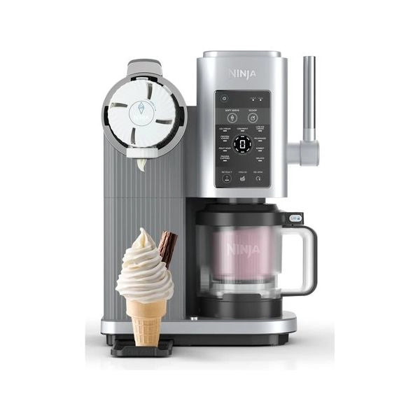 Macchina gelato ninja nc701eu creami scoop & swirl 13in1 silver