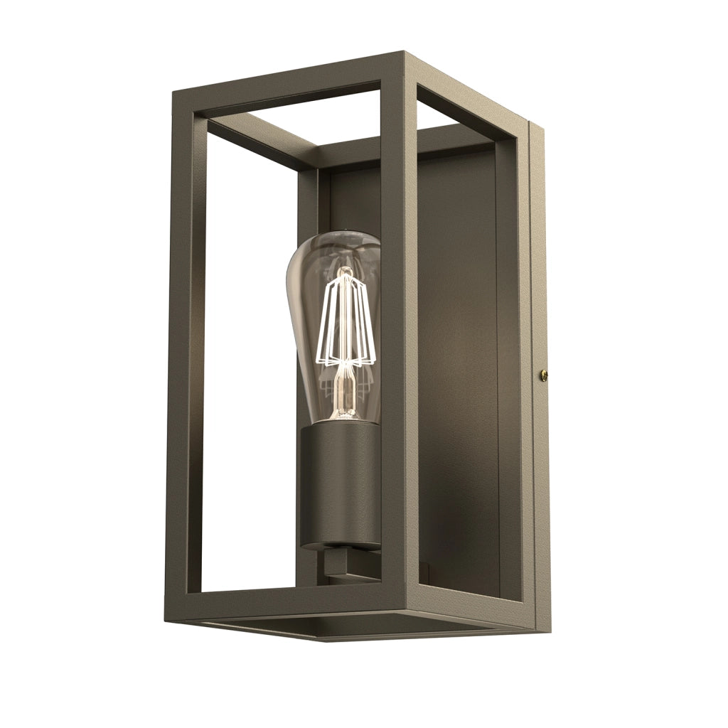 Applique industriale Frame oro titanio 1xE27 Luminex