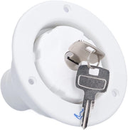 Ingresso acqua universale - Lekvrij - Sicuro da utilizzare - Adatto per camper e caravan - Con 2 chiavi e accendino di riserva