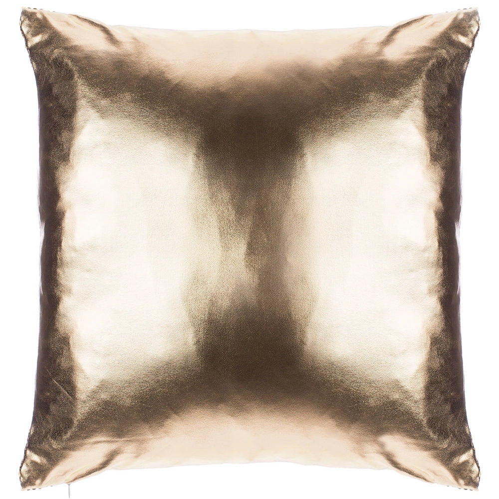 Set di 2 cuscini decorativi con paillettes dorate 45 x 45 cm Glitter