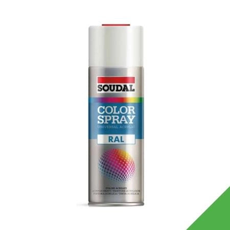 BOMBOLETTA SPRAY ACRILICO UNIVERSALE SOUDAL 400 ML Trasparente Opaco - 6 pezzi- SOUDAL