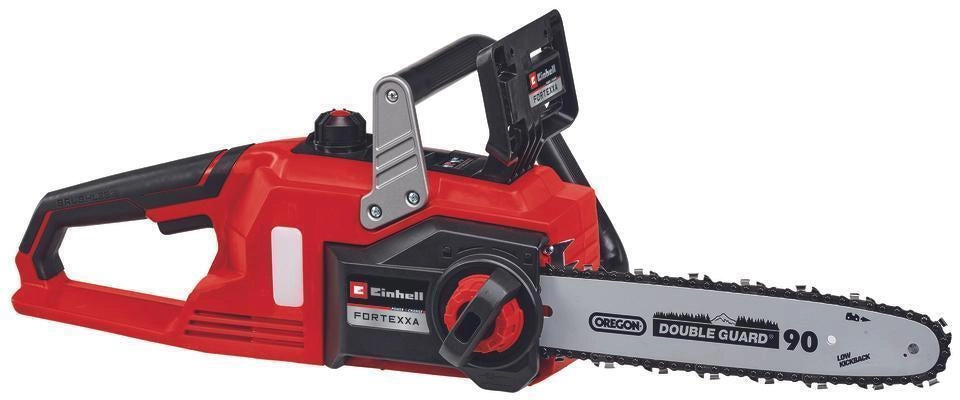 Einhell 4600010 FORTEXXA Motosega a batteria 18 V con motore Brushless e barra OREGON da 30 cm colore Rosso