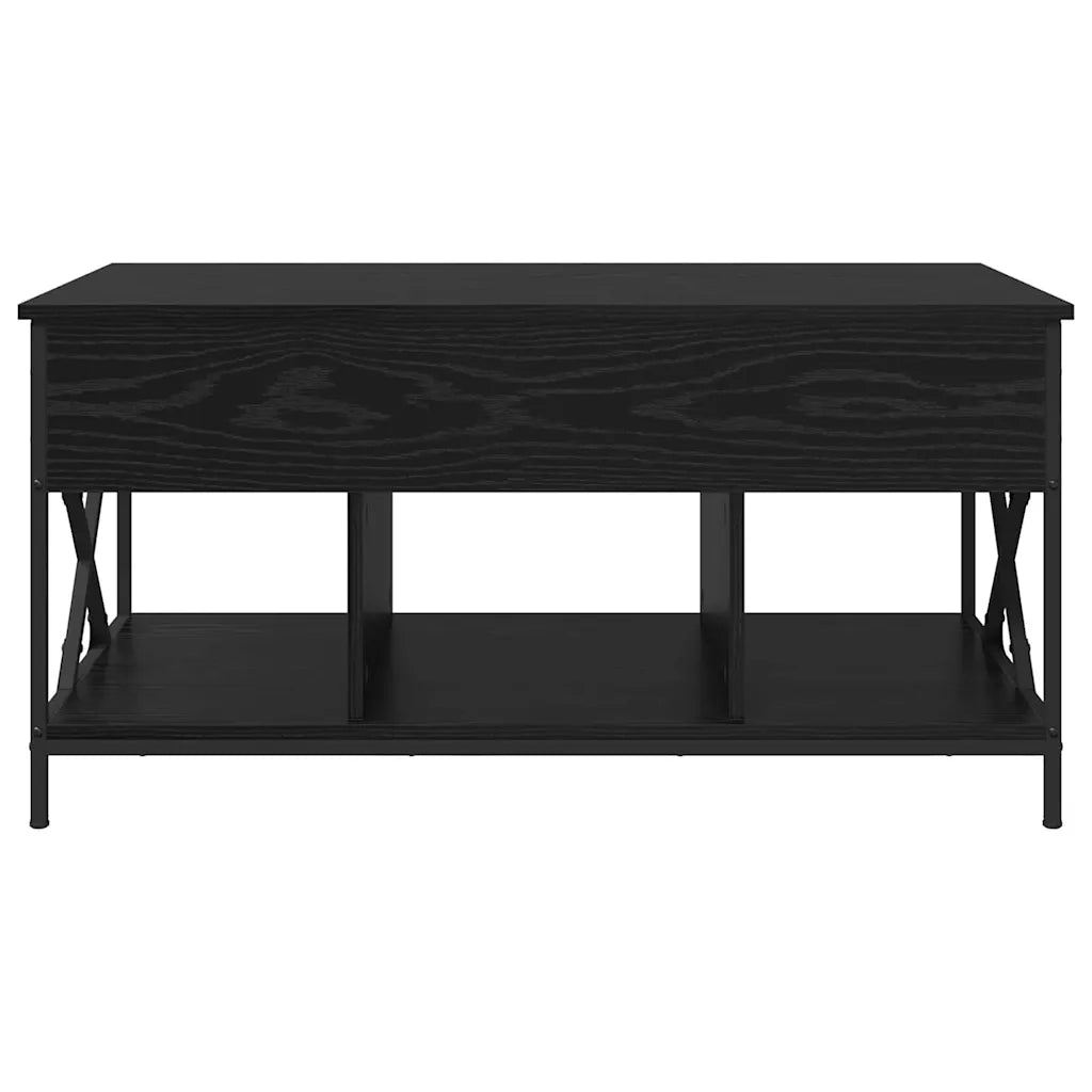 Tavolino da salotto Rovere Nero 100 x 55 x 48.5 cm 883037