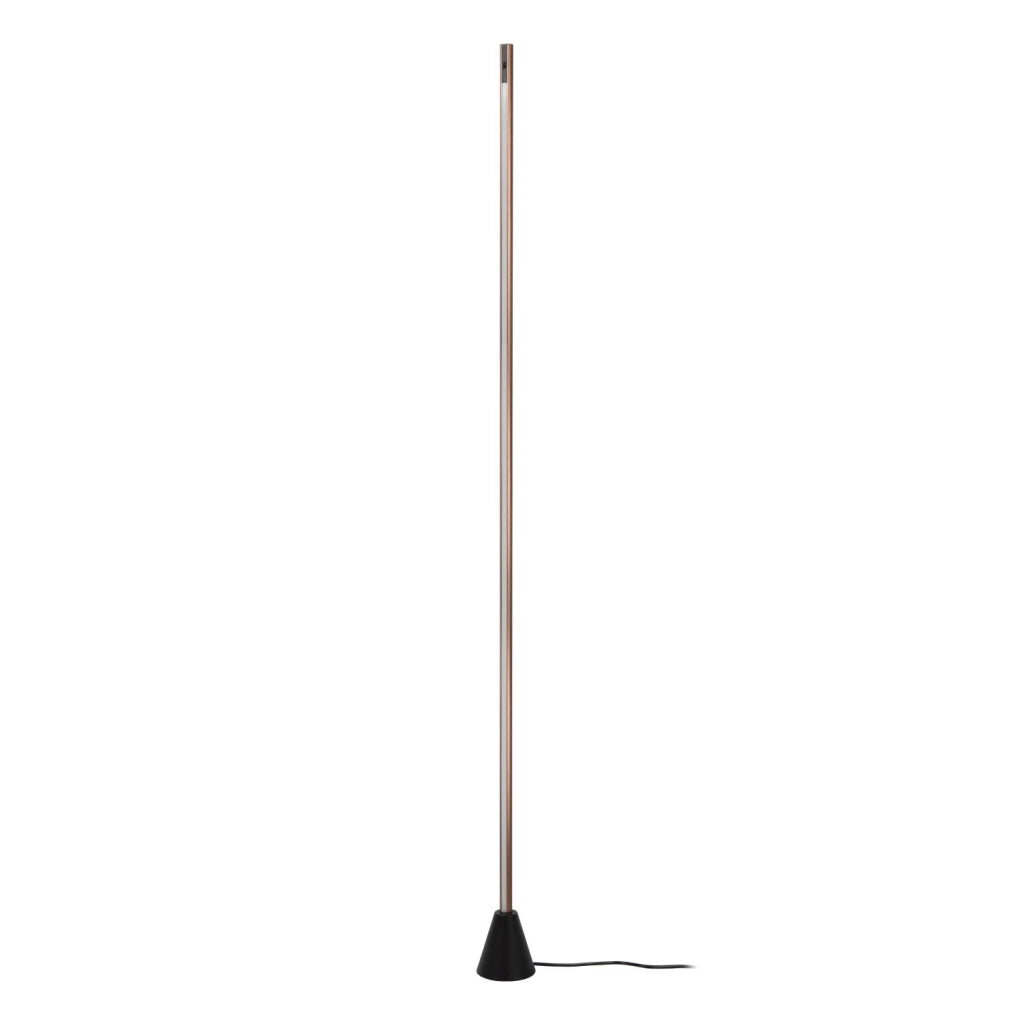 Lampada da terra EQUINOX LED 26W marrone Lucide