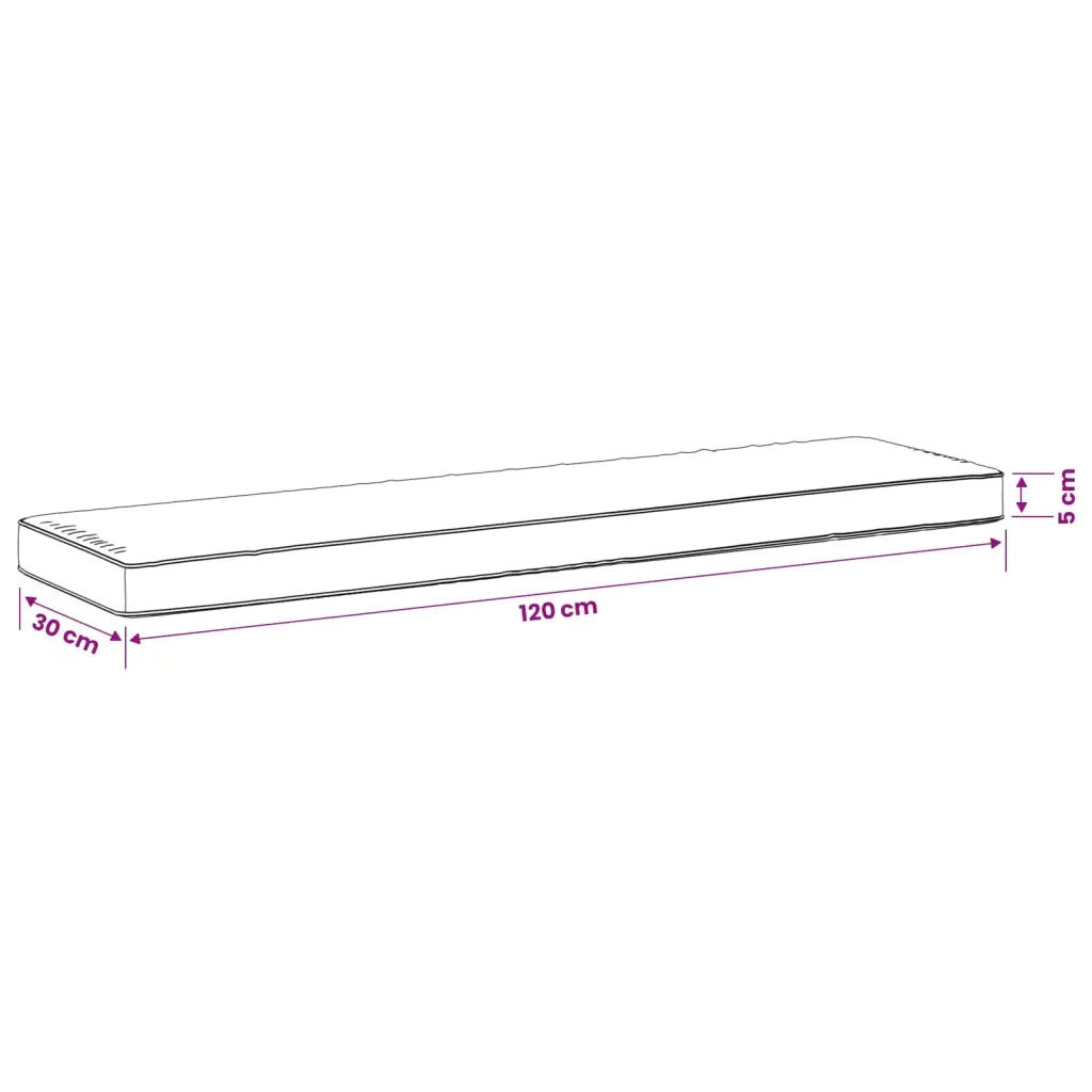 Cuscini per Panchina a 2 Pezzi VUGHT 2 pcs 100% Poliestere 950625