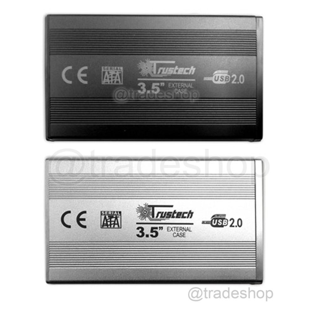 Trade Shop - Box Esterno Case Supporto Adattatore Per Hhd Hard Disk Da 3,5" Sata Usb 2.0 -