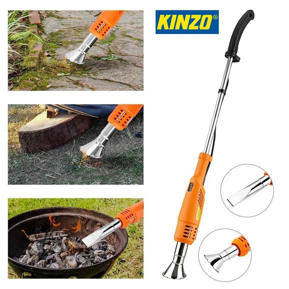 Trade Shop - Bruciatore Erba Elettrico 2000w 230v Diserbante Termico Per Erbacce 60/650 Gradi -