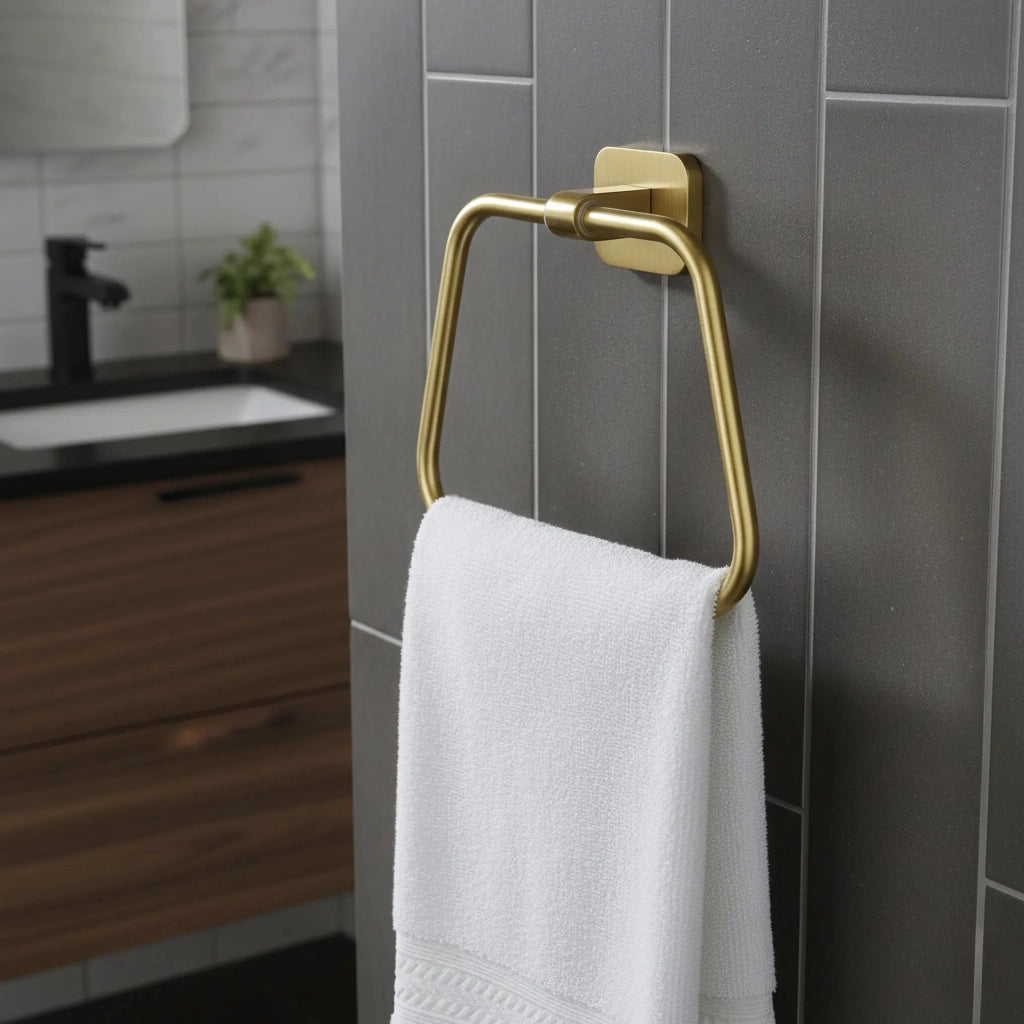Portasciugamano Da Bagno 5910 Nico Brush Gold
