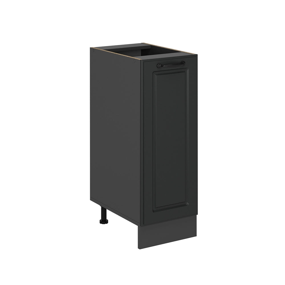 Armadio cucina dispensa alto R-Line Antracite rustico/Antracite 30 cm senza piano di lavoro Vicco
