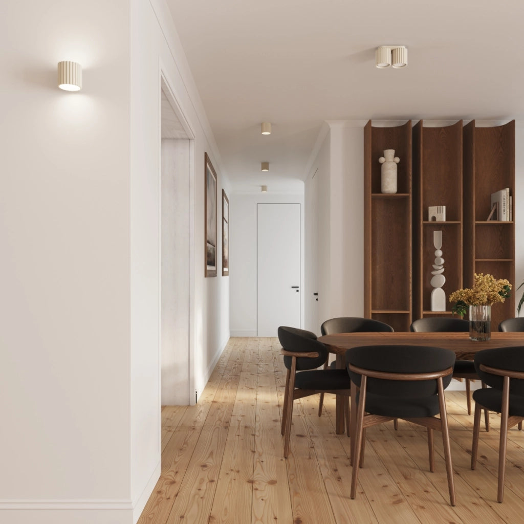 Lampada da soffitto AURA 2 beige GU10