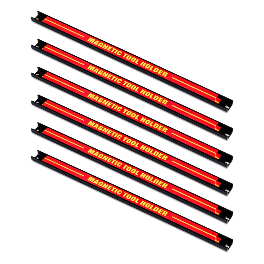 18" Portautensili magnetico 6 pezzi per chiave coltelli cacciaviti, Capacit¨¤ carico 10kg