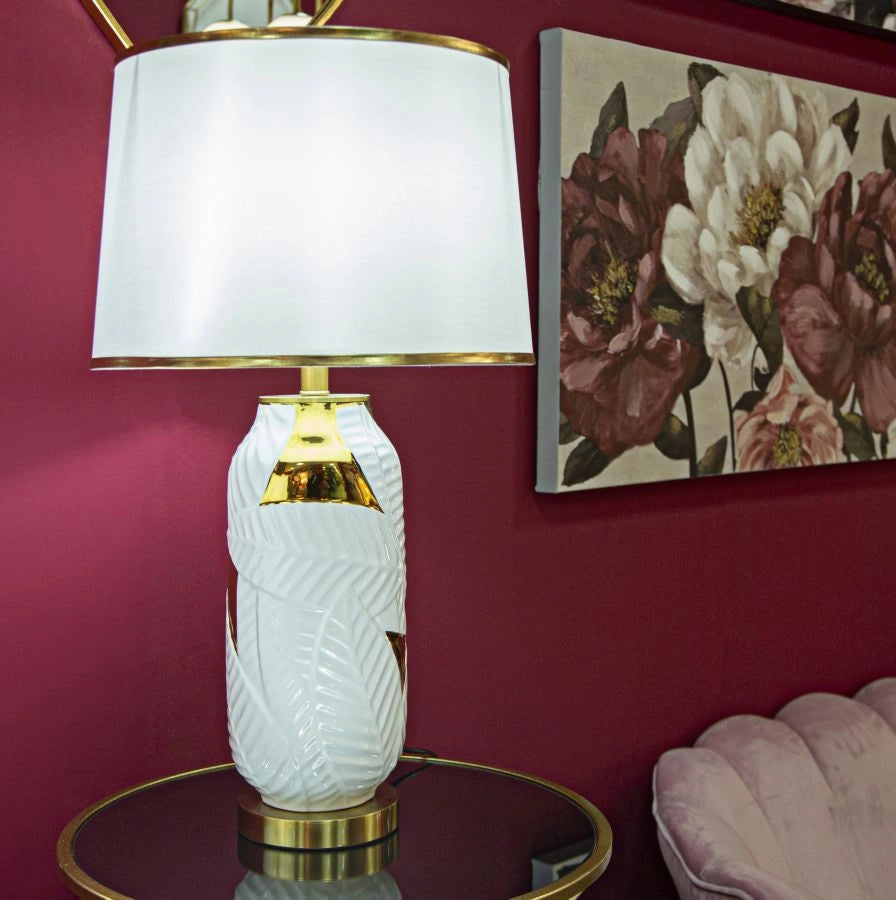 LAMPADA DA TAVOLO CERAMIC CM Ø 40X70