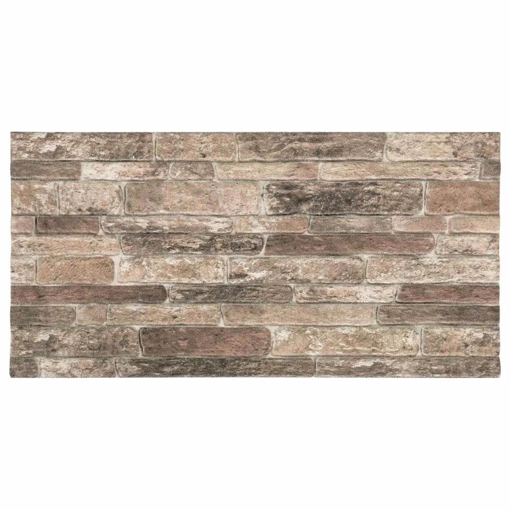 Pannelli da parete 10 pz 100 x 50 cm Multicolore Schiuma EPS 42046096