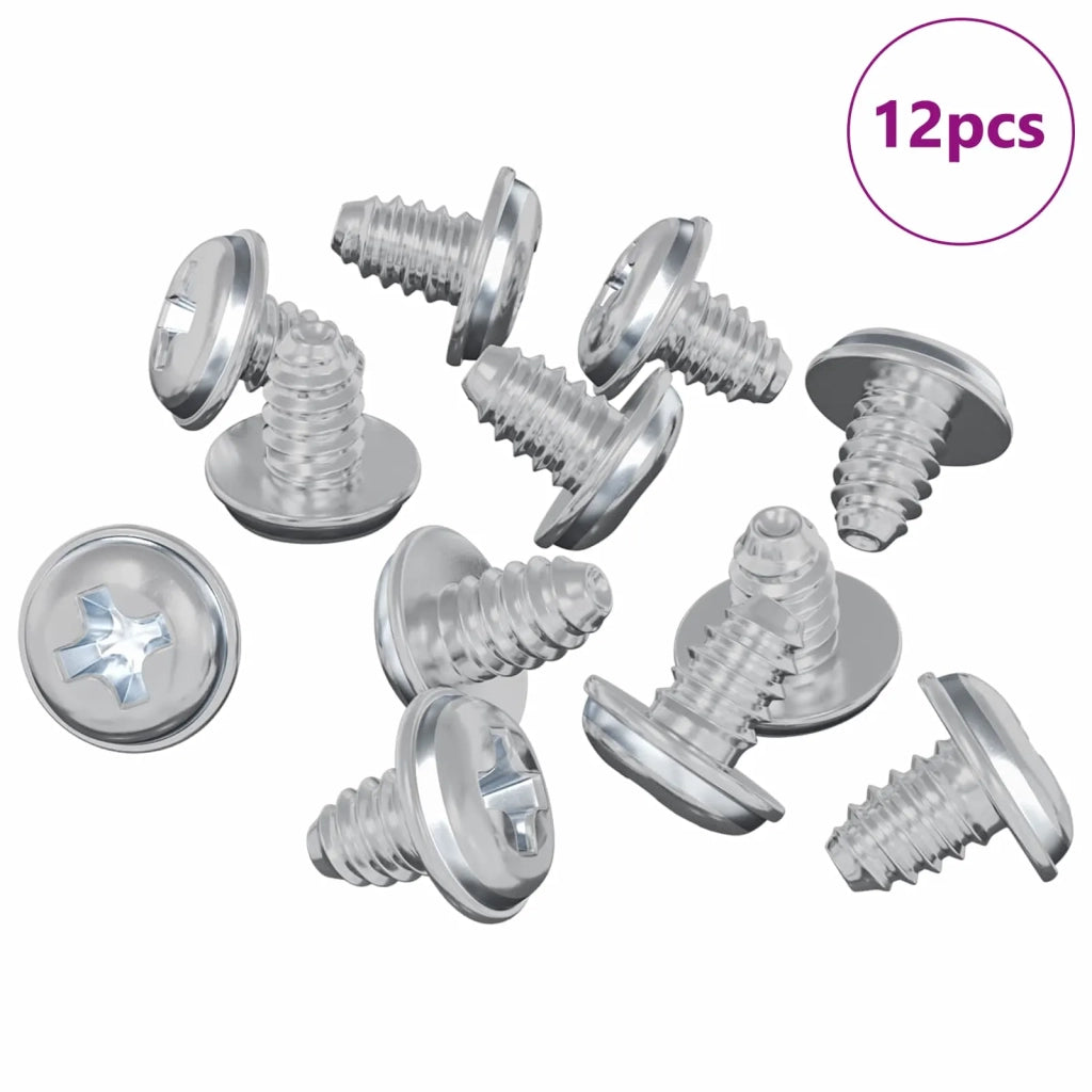 Viti a Brugola 12 pz Argento M4 x 5 mm Ferro CFW2215183