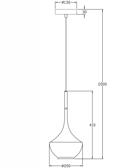 Lampada a Sospensione Apollo in Metallo e Vetro Soffiato Bianco - Design Moderno E27, Struttura Regolabile 2000mm, Ideale per Illuminazione Interni