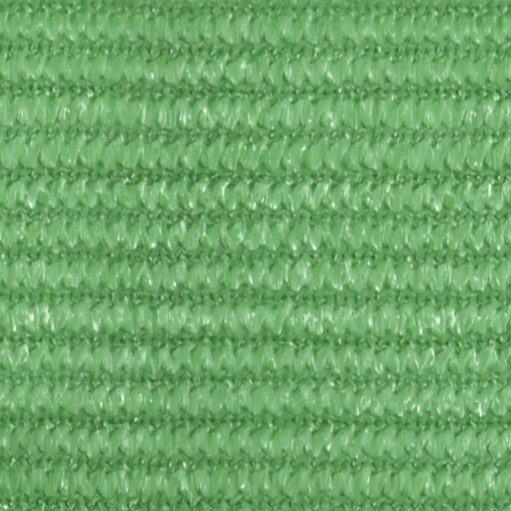 Vela ombreggiante 160 g/m² verde chiaro 3 x 4 x 5 m HDPE 02_0009383